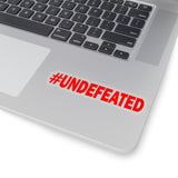 #Undefeated Sticker