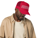 #Undefeated Outline Foam trucker hat