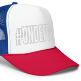 #Undefeated Outline Foam trucker hat
