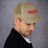 #Undefeated Trucker Cap