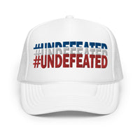 #Undefeated Patriotic Trucker Hat