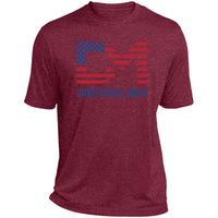 Patriotic Men's Heather Performance Tee
